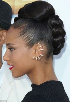 modele chignon afro modele chignon afro